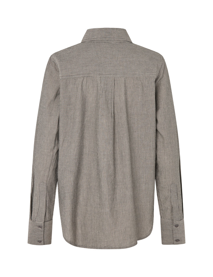 Dalinna-M shirt java stripe - MbyM