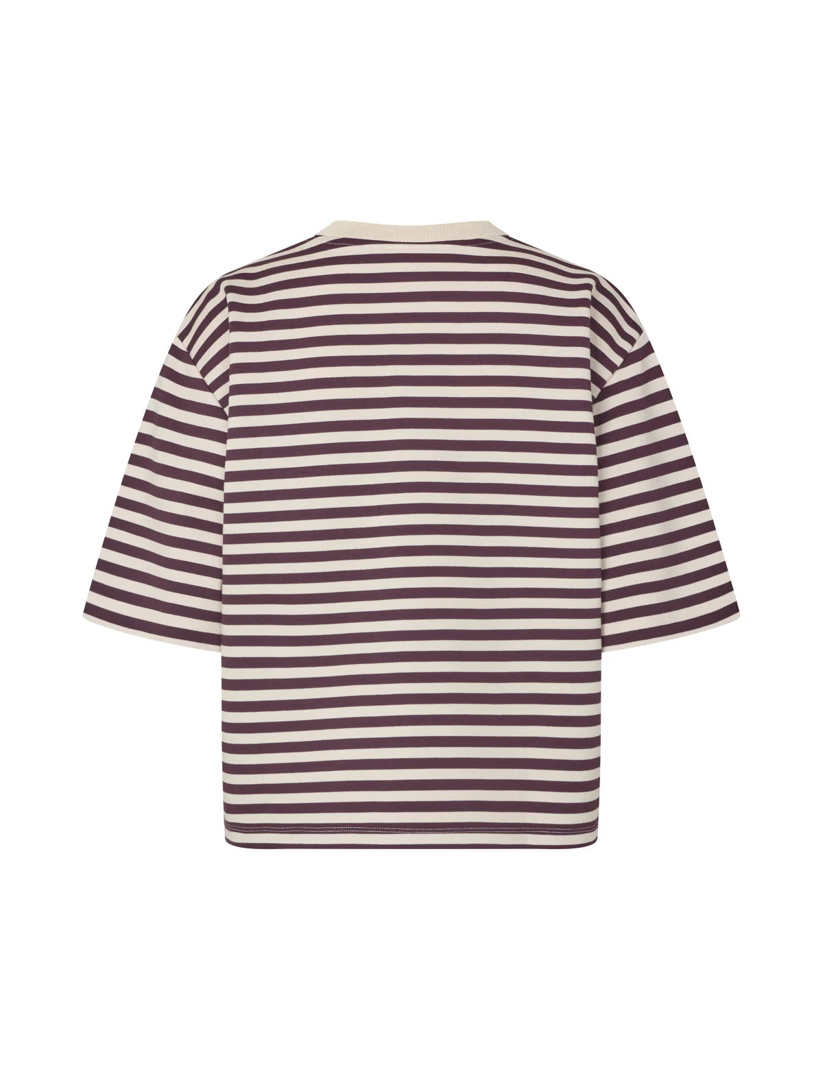 Emrys-m t-shirt purple sugar stripe - MbyM