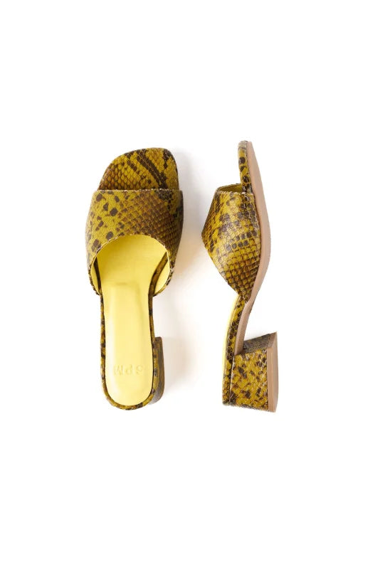 Bologna Barca Sandal Yellow - 5PM - Schoenen