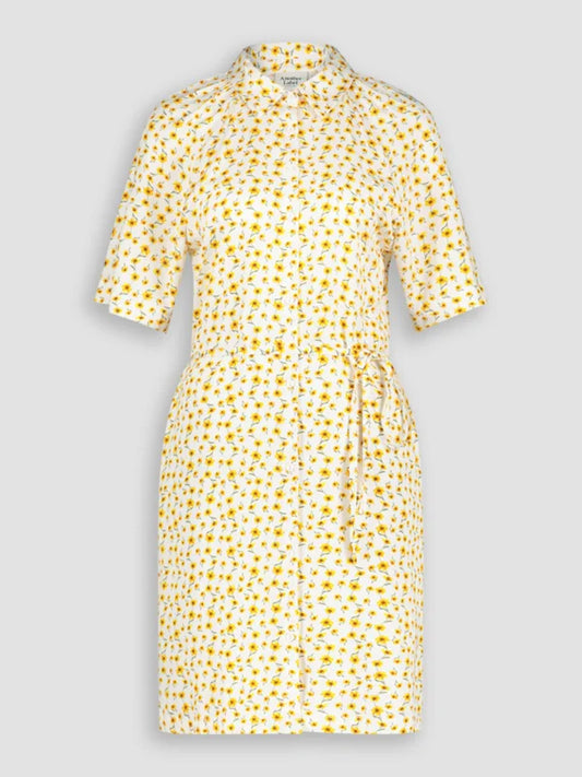 Coco flower dress sunflower - Another label Jurken