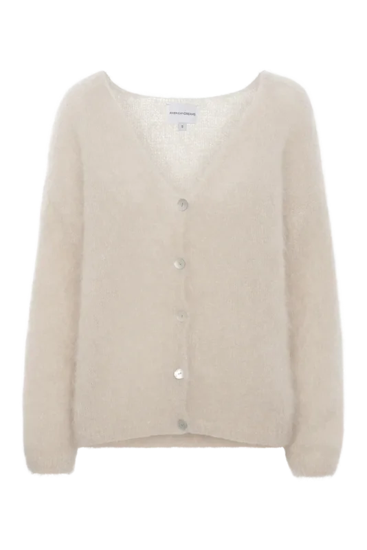 Cornelia LS Cardigan beige - American Dreams Truien / Vesten