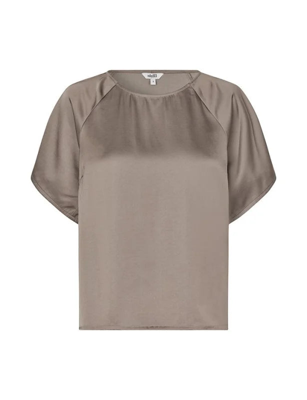 Damik-M Tee brown - T-shirts
