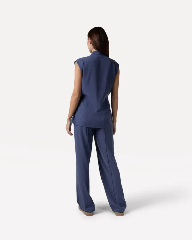 Estelle pants blue - Another Label - Broeken
