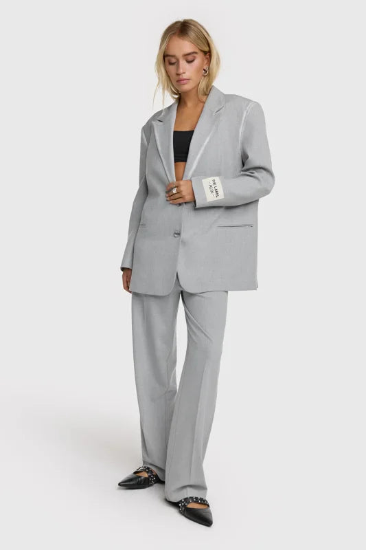 Foil stripe pants - Alix The Label Broeken