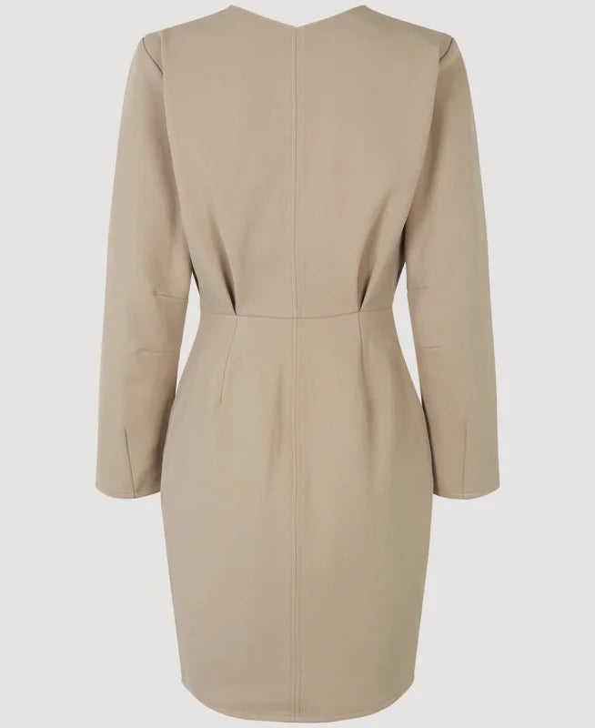 Inessa dress Silver Mink - Notes du Nord Jurken