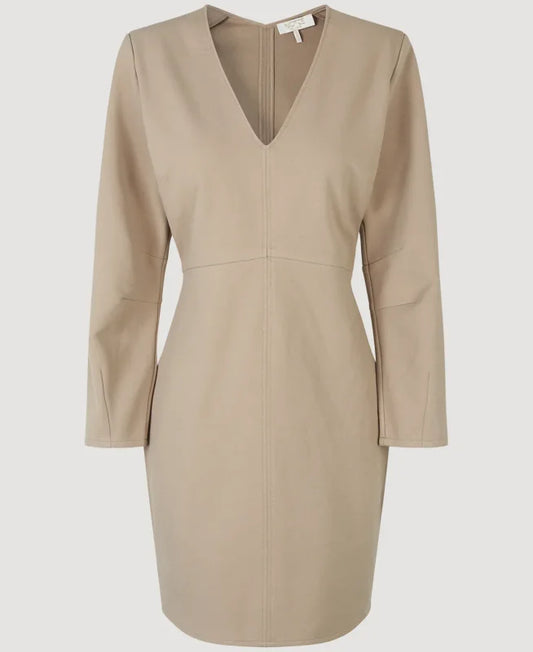 Inessa dress Silver Mink - Notes du Nord Jurken