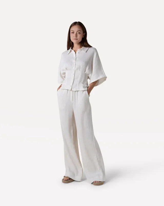 Natalie plisse pants - Another Label - Broeken