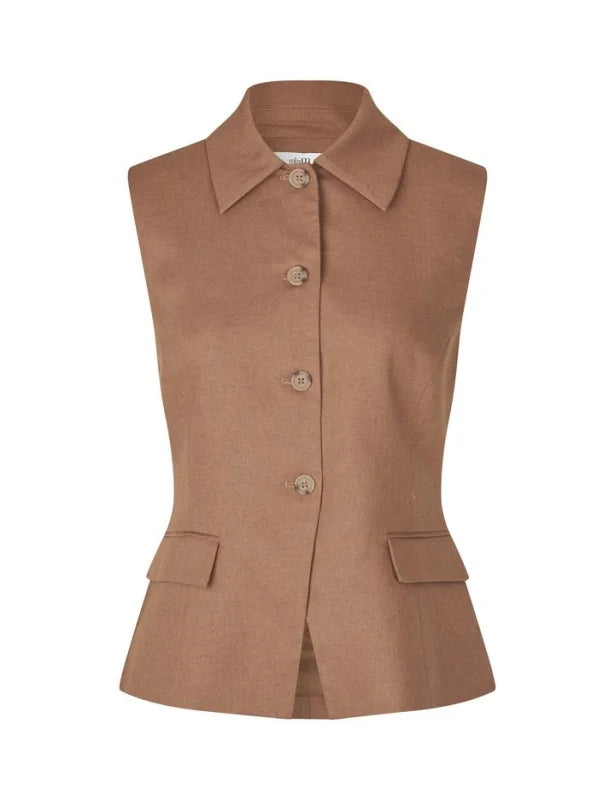 Pierra-M shirt brown - Gilets