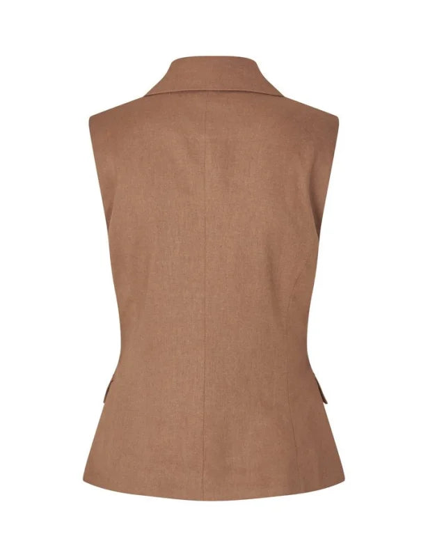 Pierra-M shirt brown - Gilets