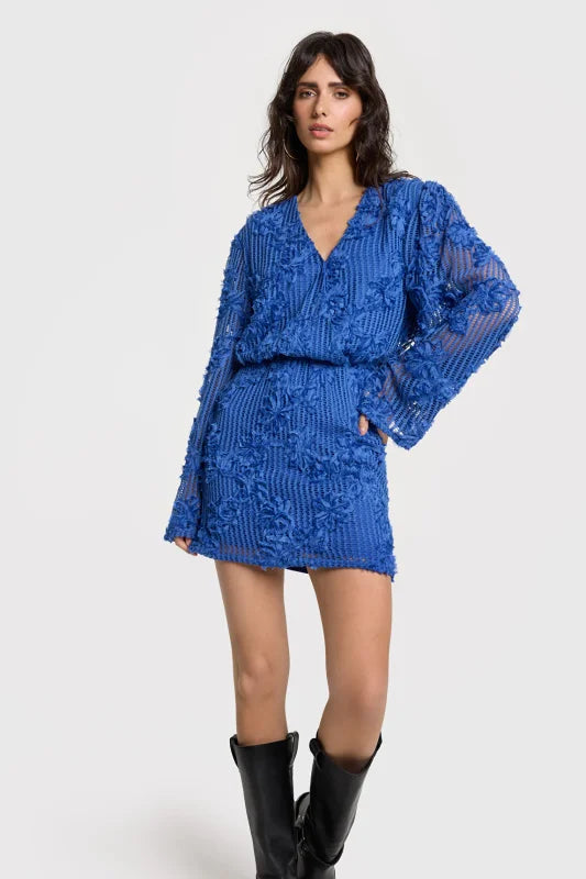 Tape lace dress - Alix The Label Jurken