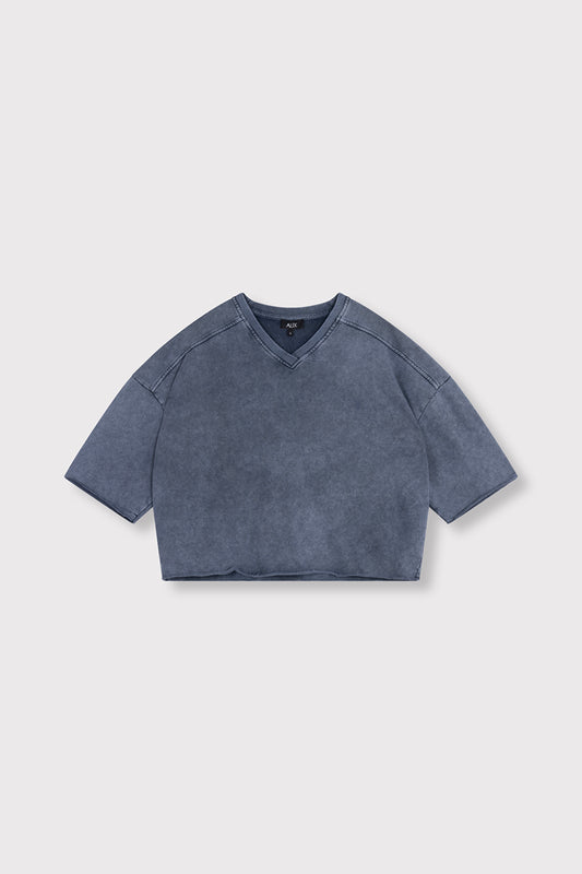 Cut seam sweat t-shirt - Alix The Label