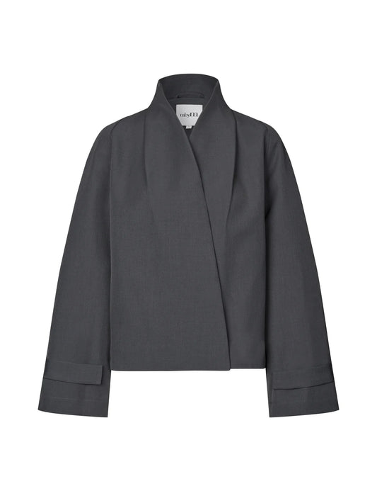 Paloa-M jacket steel grey - MbyM