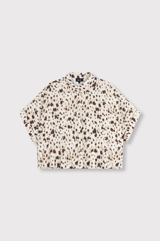 Animal oversized blouse - Alix The Label