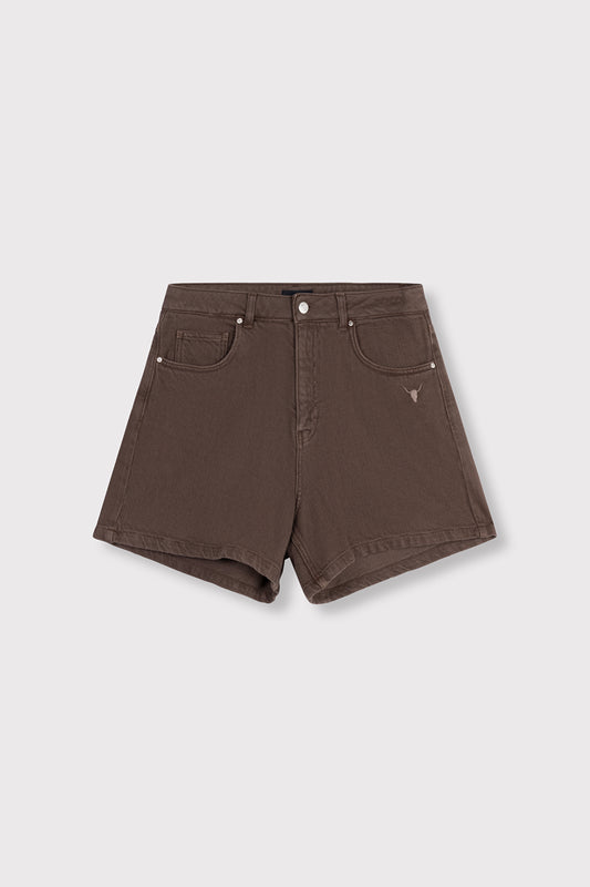 Heavy twill shorts - Alix The Label