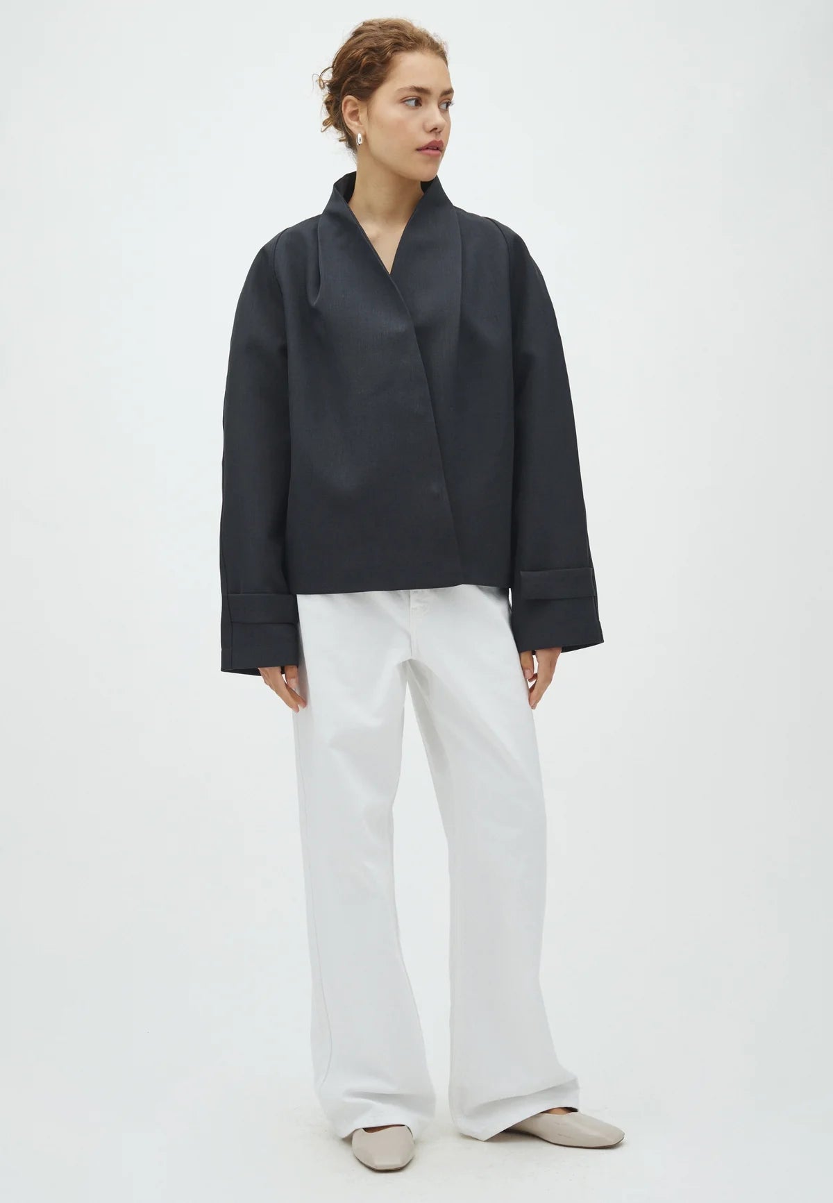 Paloa-M jacket steel grey - MbyM
