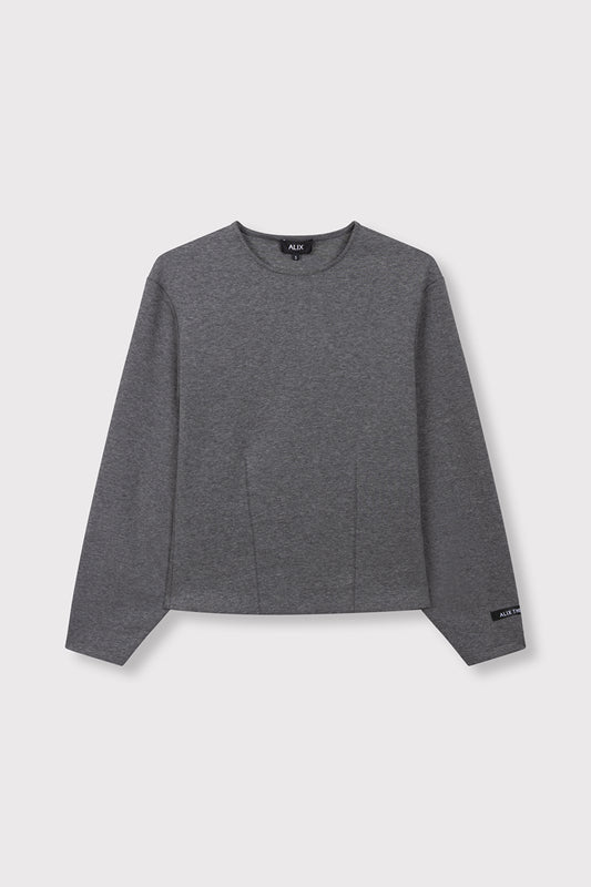 Fitted balloon sleeve top - Alix The Labsl
