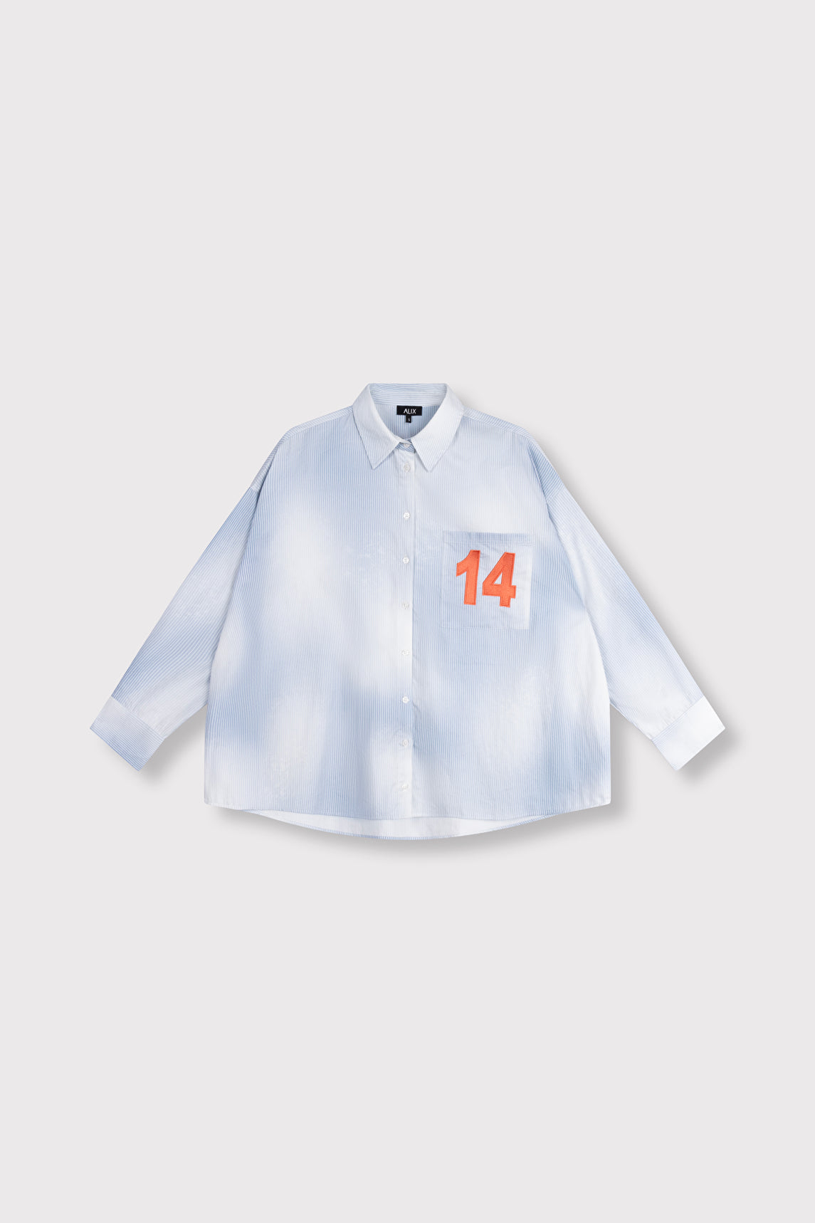 Faded stripe blouse - Alix The Label