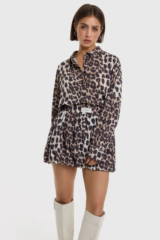 Animal ballon skirt - Alix The Label Rokken
