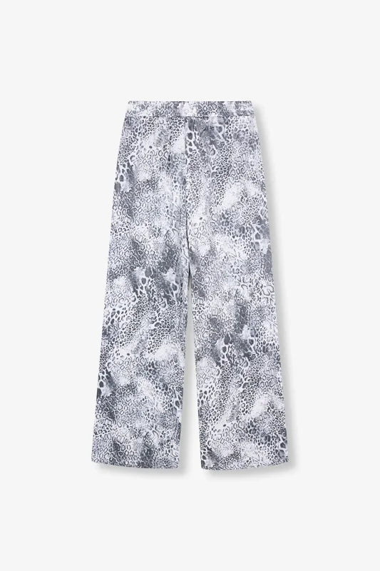 Animal wide leg pants - Alix The Label - Broeken