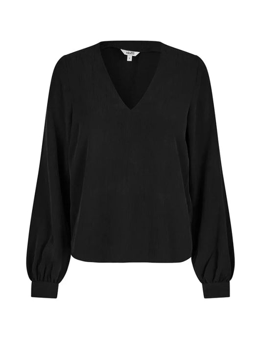Bimala-M Blouse black - Blouses