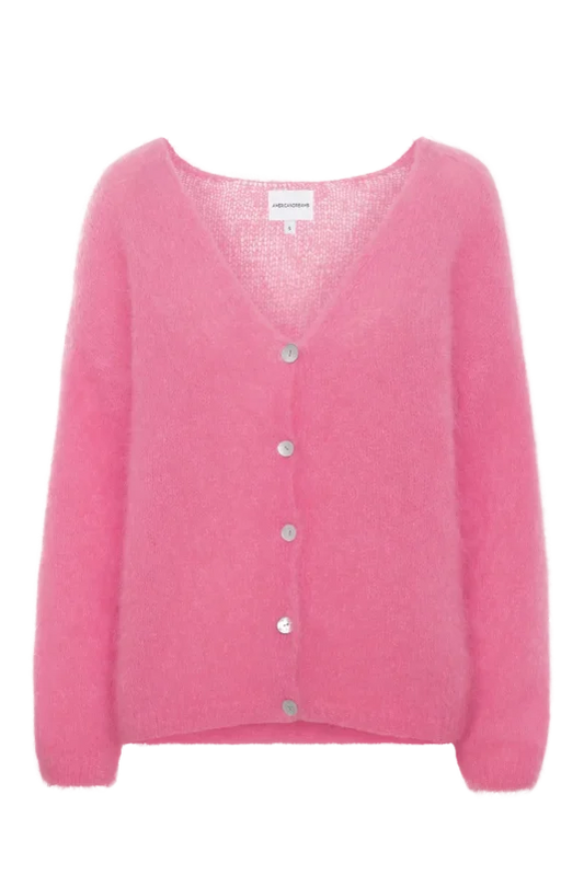 Cornelia LS Cardigan pink - American Dreams Truien / Vesten