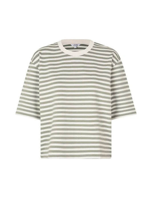 Emrys M t shirt green stripe T shirts