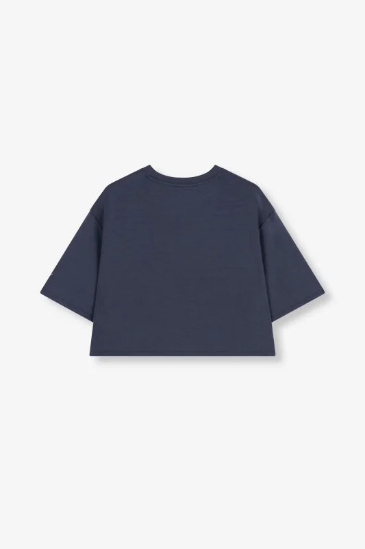 Flowy cropped t-shirt - Alix The Label - T-shirts