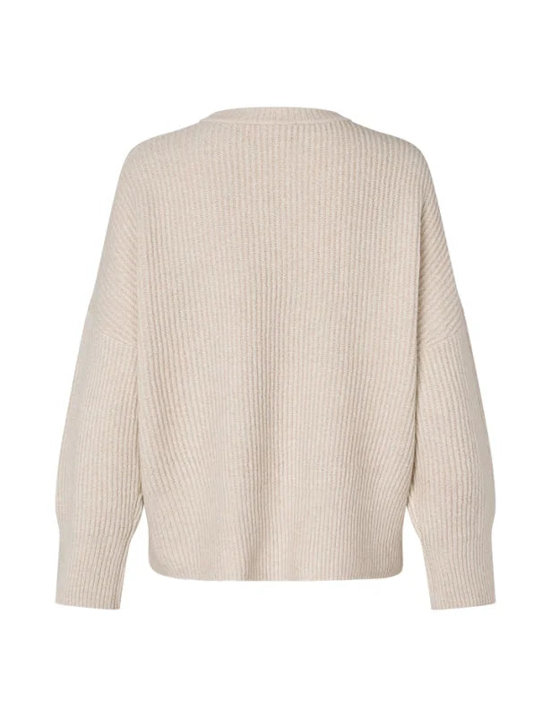 Gillian knit oyster - Truien / Vesten