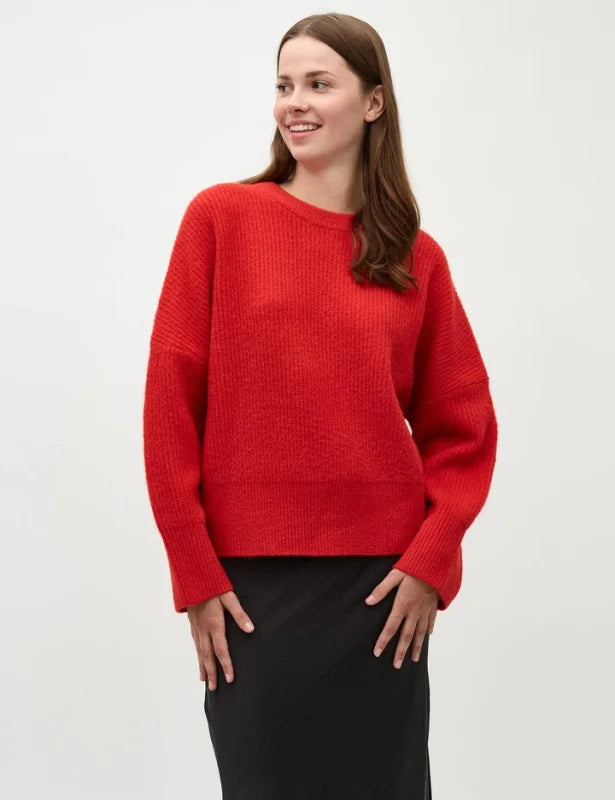 Gillian-M knit red rose - Truien / Vesten