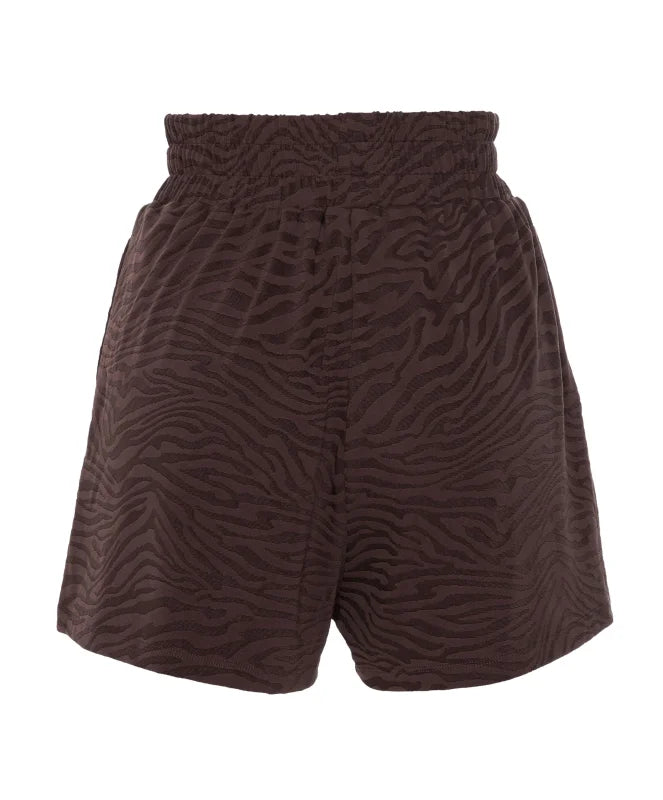 Indy short zebra brown - The Lola Club - Shorts