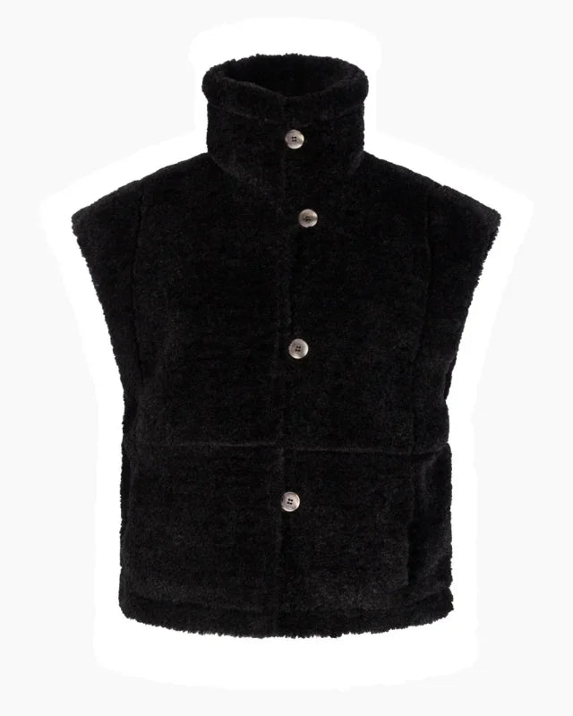 Lasse vest black - Another Label - Gilets