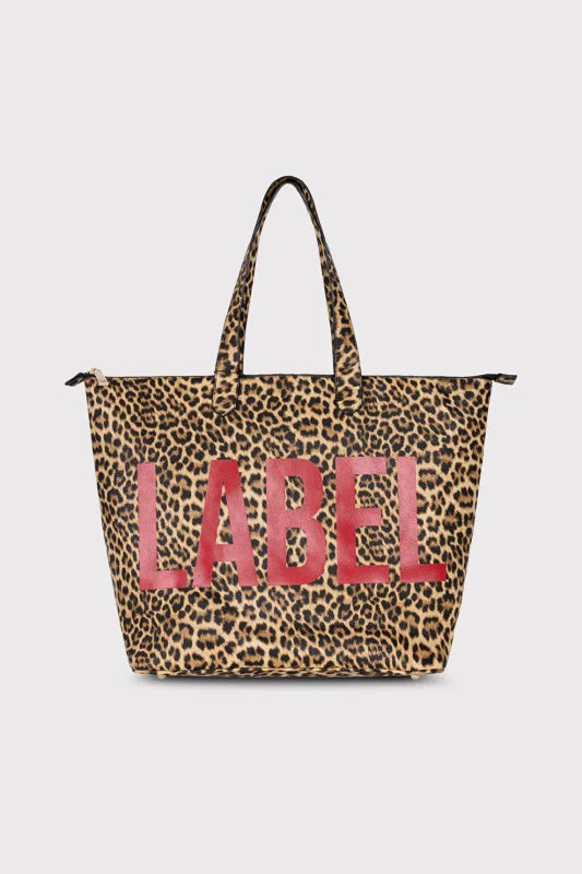 Leopard alix shopper - Alix The Label Accesoires