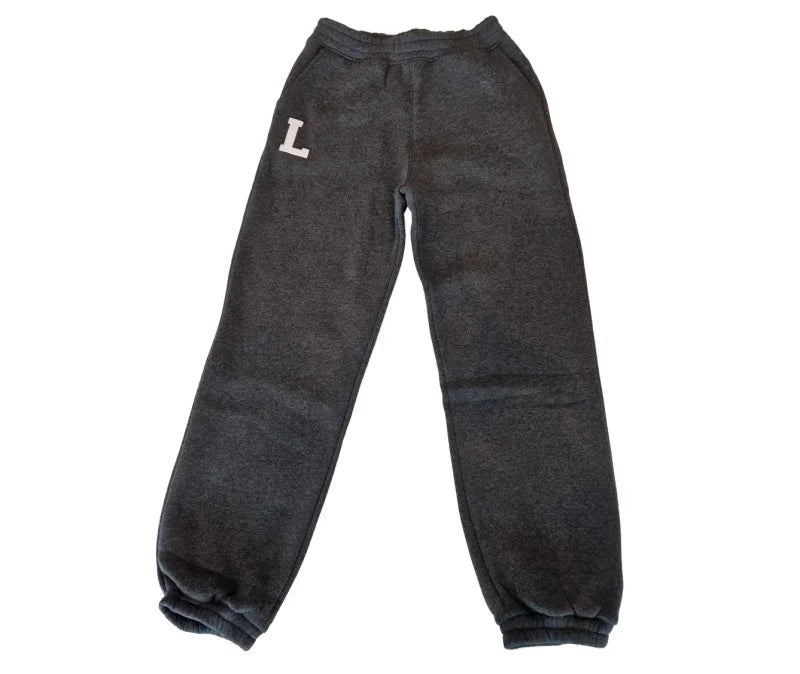Milla pants dark grey - The Lola Club Broeken