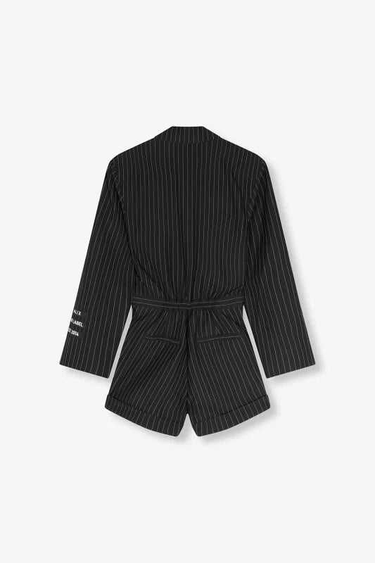 Pinstripe playsuit - Alix The Label - Jumpsuits