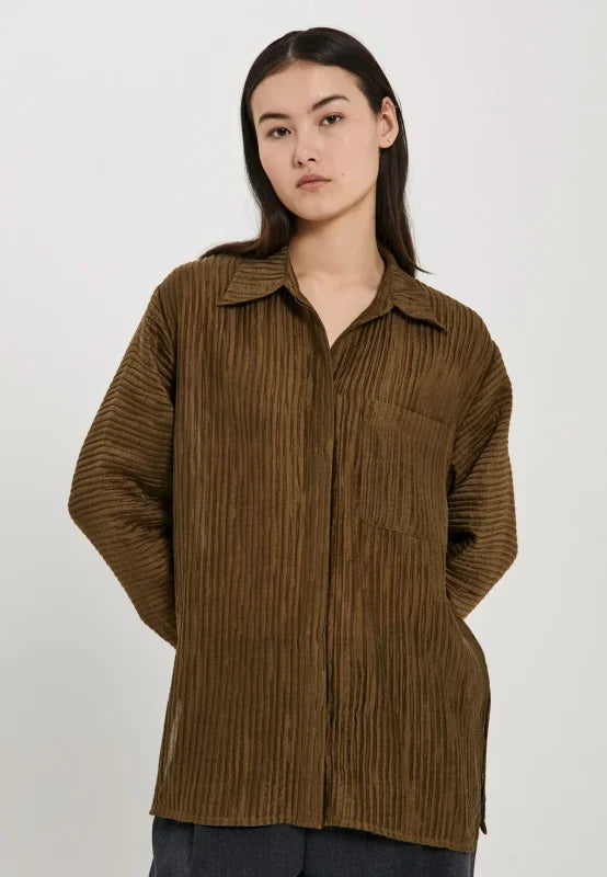 Room shirt olive - Blouses