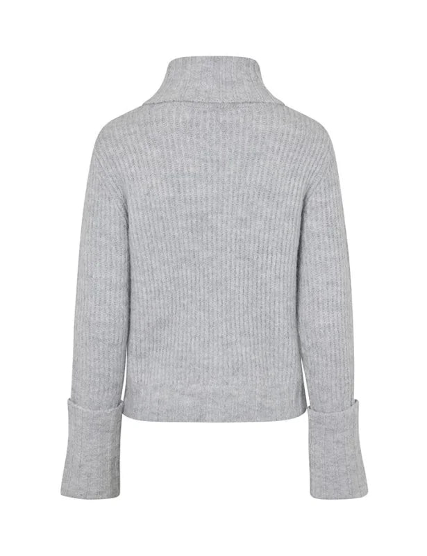 Serine-M knit grey - Truien / Vesten