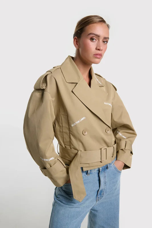Short alix trench coat - Alix The Label Blazers / Jasjes