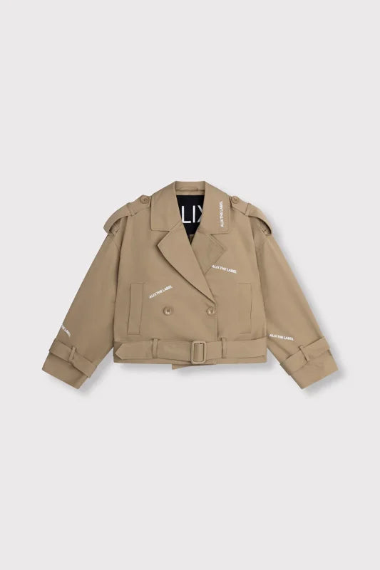 Short alix trench coat - Alix The Label Blazers / Jasjes